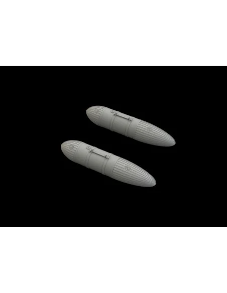 P-51D 108gal drop tanks for Eduard, 1/48 - Eduard Accessories 648572