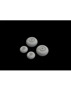 Mi-24V wheels for Zvezda, 1/48 - Eduard Accessories 648573 2