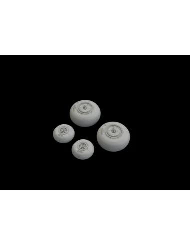 Mi-24V wheels for Zvezda, 1/48 - Eduard Accessories 648573