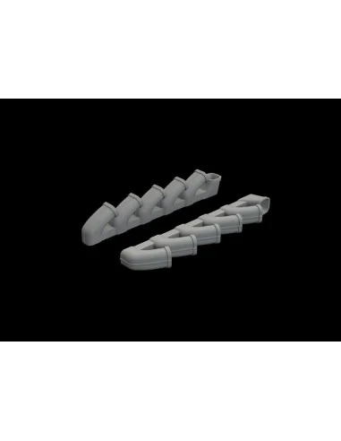 Il-2 exhaust stacks for Tamiya, 1/48 - Eduard Accessories 648588