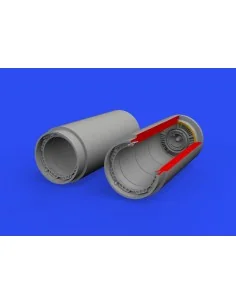 MiG-19 exhaust nozzles for Eduard/Trumpeter, 1/48 - Eduard Accessor...