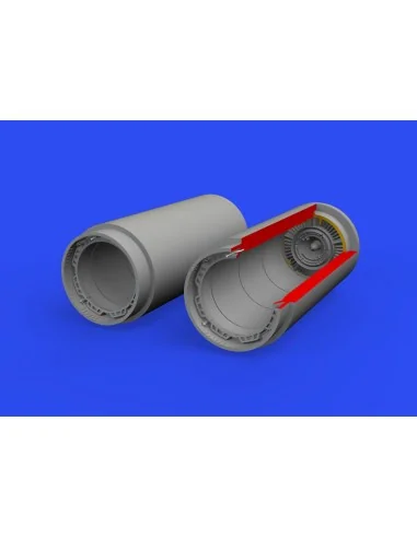 MiG-19 exhaust nozzles for Eduard/Trumpeter, 1/48 - Eduard Accessor...