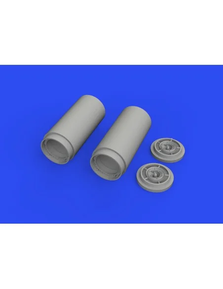 MiG-19 exhaust nozzles for Eduard/Trumpeter, 1/48 - Eduard Accessor...