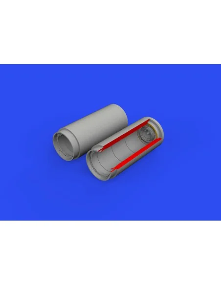 MiG-19 exhaust nozzles for Eduard/Trumpeter, 1/48 - Eduard Accessor...