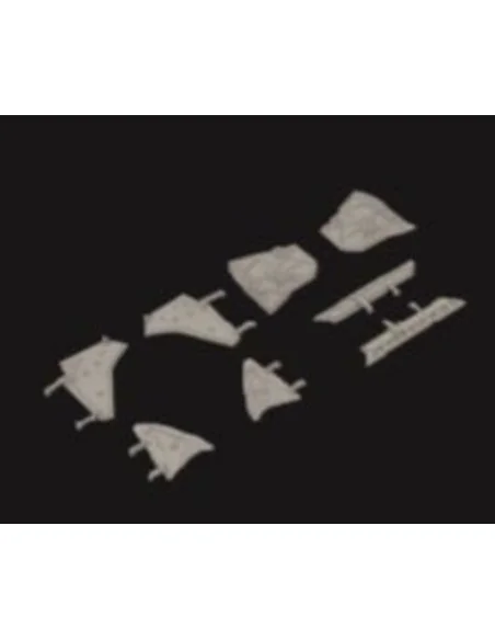 MiG-19 wheel well doors for Eduard/Trumpeter, 1/48 - Eduard Accesso...
