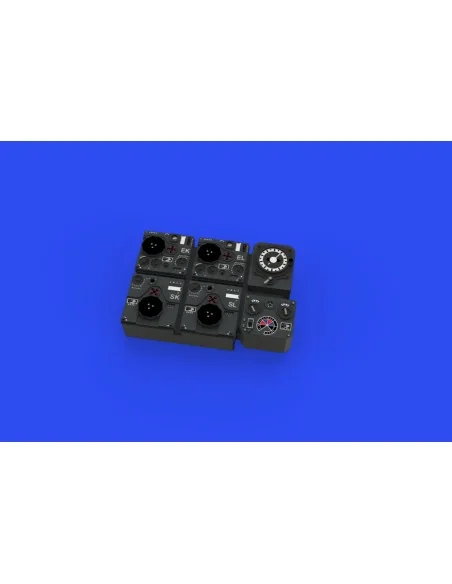 Bf 110C/D radio equipment for Eduard, 1/48 - Eduard Accessories 648602