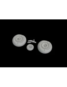 Bf 110G wheels for Eduard, 1/48 - Eduard Accessories 648603