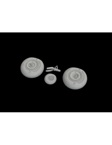 Bf 110G wheels for Eduard, 1/48 - Eduard Accessories 648603