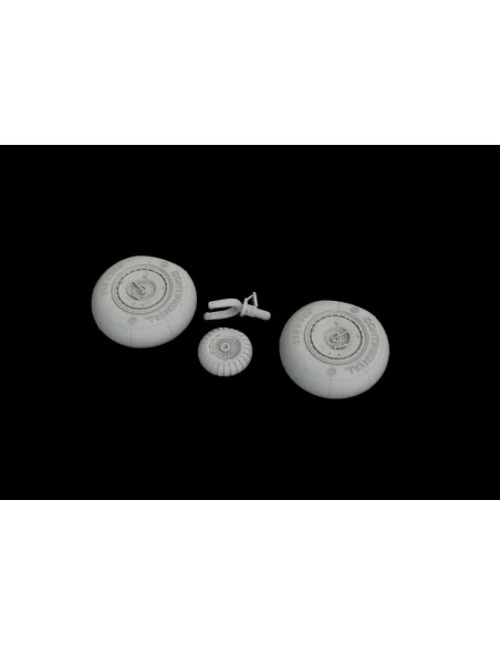 Bf 110G wheels for Eduard, 1/48 - Eduard Accessories 648603