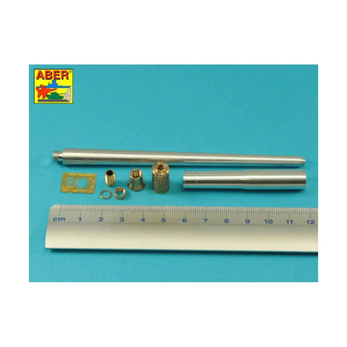 Barrel with muzzle brake for German Krupp 12, 8cm PAK 44 Anti-Tank ... Barrel with muzzle brake for German Krupp 12, 8cm PAK 44 Anti-Tank ...