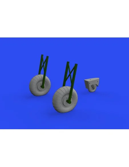 Do 17Z wheels for Eduard/ICM, 1/48 - Eduard Accessories 648608