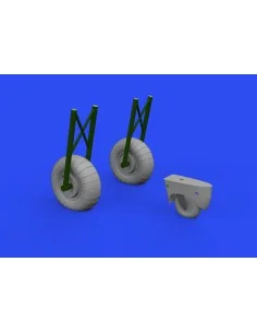 Do 17Z wheels for Eduard/ICM, 1/48 - Eduard Accessories 648608 2