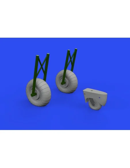 Do 17Z wheels for Eduard/ICM, 1/48 - Eduard Accessories 648608