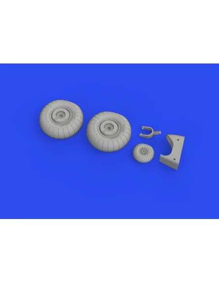 Do 17Z wheels for Eduard/ICM, 1/48 - Eduard Accessories 648608