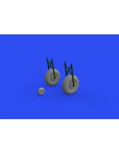 [NO_DESC] Il-2 wheels 1/48 for ZVEZDA, 1/48 - Eduard Accessories 64...