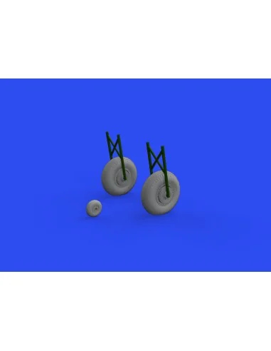 Il-2 wheels 1/48 for ZVEZDA, 1/48 - Eduard Accessories 648617