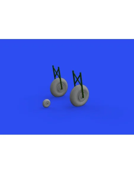 Il-2 wheels 1/48 for ZVEZDA, 1/48 - Eduard Accessories 648617