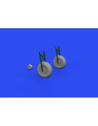 Il-2 wheels 1/48 for ZVEZDA, 1/48 - Eduard Accessories 648617