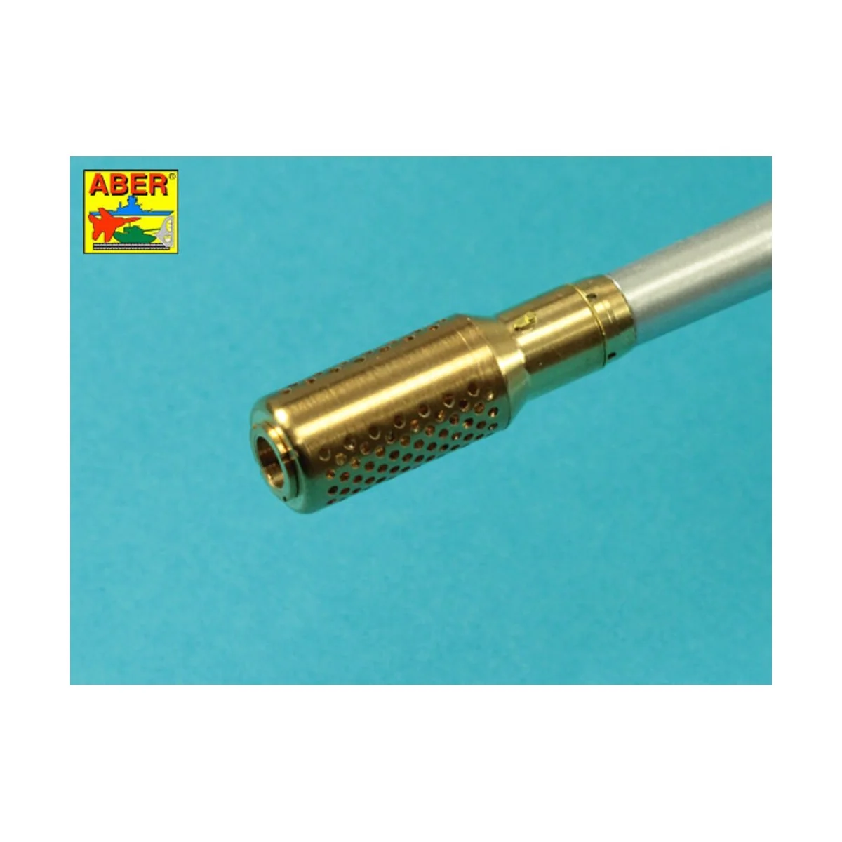 Barrel with muzzle brake for German Krupp 12,8cm PAK 44 Anti-Tank G...