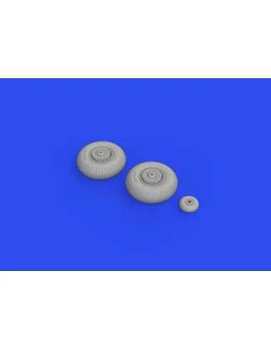 Il-2 wheels 1/48 for ZVEZDA, 1/48 - Eduard Accessories 648617