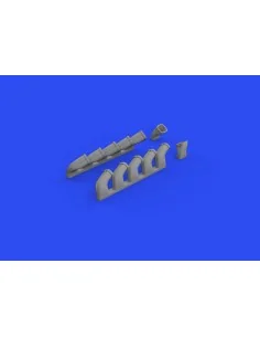 Il-2 exhaust stacks 1/48 for ZVEZDA, 1/48 - Eduard Accessories 648618