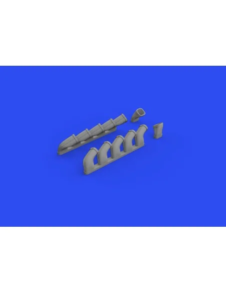 Il-2 exhaust stacks 1/48 for ZVEZDA, 1/48 - Eduard Accessories 648618