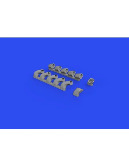 [NO_DESC] Il-2 exhaust stacks 1/48 for ZVEZDA, 1/48 - Eduard Access...