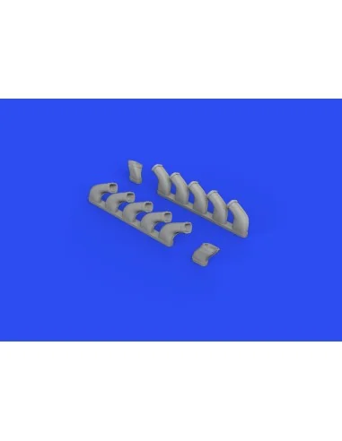 Il-2 exhaust stacks 1/48 for ZVEZDA, 1/48 - Eduard Accessories 648618