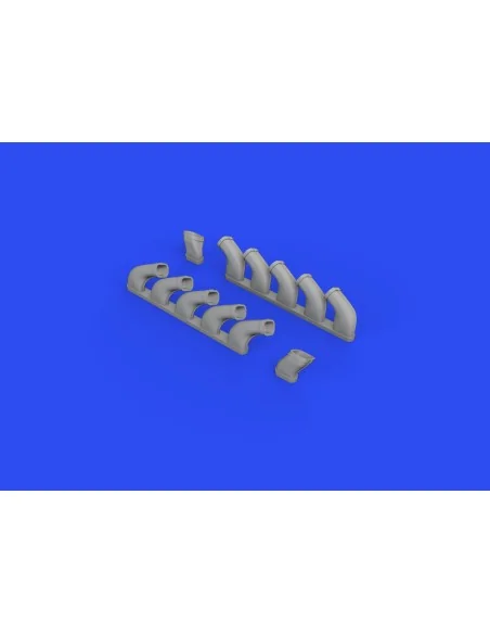 Il-2 exhaust stacks 1/48 for ZVEZDA, 1/48 - Eduard Accessories 648618
