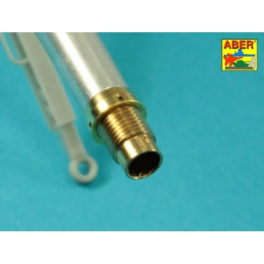 Barrel with muzzle brake for German Krupp 12,8cm PAK 44 Anti-Tank G...