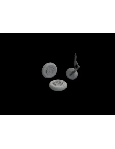 MiG-15 wheels 1/48 for BRONCO, 1/48 - Eduard Accessories 648622