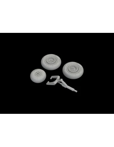 MiG-15 wheels 1/48 for BRONCO, 1/48 - Eduard Accessories 648622
