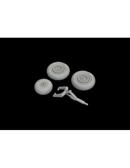 MiG-15 wheels 1/48 for BRONCO, 1/48 - Eduard Accessories 648622