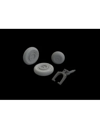 MiG-15 wheels 1/48 for BRONCO, 1/48 - Eduard Accessories 648622