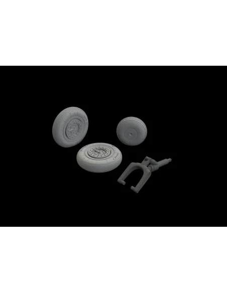 MiG-15 wheels 1/48 for BRONCO, 1/48 - Eduard Accessories 648622