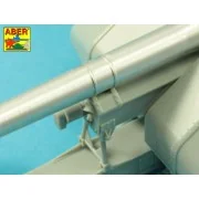 Barrel with muzzle brake for German Krupp 12,8cm PAK 44 Anti-Tank G...