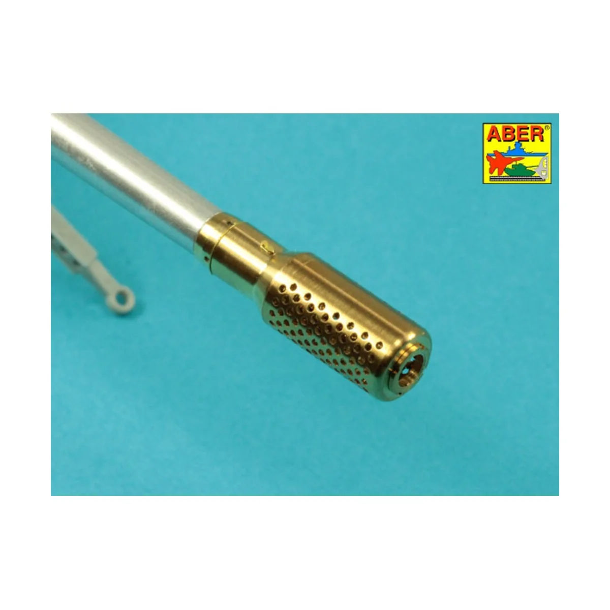 Barrel with muzzle brake for German Krupp 12,8cm PAK 44 Anti-Tank G...