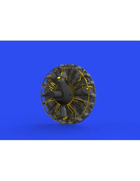 B-17F engines 1/48 for HKM, 1/48 - Eduard Accessories 648631
