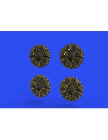 B-17F engines 1/48 for HKM, 1/48 - Eduard Accessories 648631