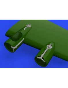 B-17F superchargers 1/48 for HKM, 1/48 - Eduard Accessories 648635 2