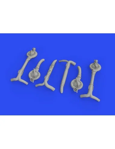 B-17F superchargers 1/48 for HKM, 1/48 - Eduard Accessories 648635