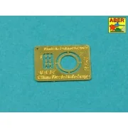 Barrel with muzzle brake for German Krupp 12,8cm PAK 44 Anti-Tank G...