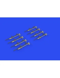 [NO_DESC] RP-3 60lb rockets for Tempest Mk.II 1/48 for EDUARD/SPECI...