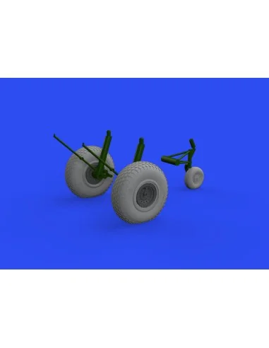 B-17 wheels cross tread 1/48 for HKM, 1/48 - Eduard Accessories 648642