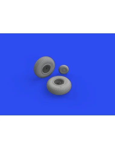 [NO_DESC] B-17 wheels cross tread 1/48 for HKM, 1/48 - Eduard Acces...