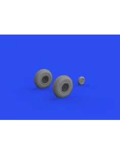 B-17 wheels block tread 1/48 for HKM, 1/48 - Eduard Accessories 648643