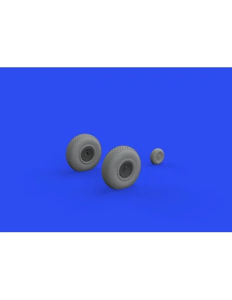 [NO_DESC] B-17 wheels block tread 1/48 for HKM, 1/48 - Eduard Acces...