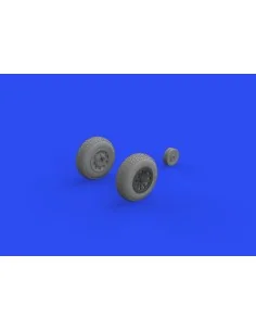 [NO_DESC] P-51D wheels block tread 2 1/48 for EDUARD, 1/48 - Eduard... 2