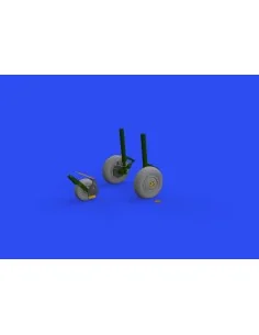 Su-27 wheels 1/48 for GREAT WALL HOBBY, 1/48 - Eduard Accessories 6...