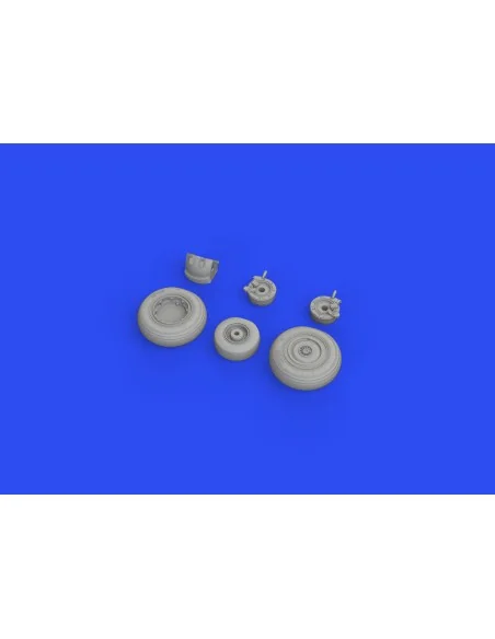 Su-27 wheels 1/48 for GREAT WALL HOBBY, 1/48 - Eduard Accessories 6...